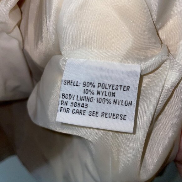 Larry Levine Sport Yellow Zip-Up Jacket With White Contrast Collar M - Picture 5 of 8